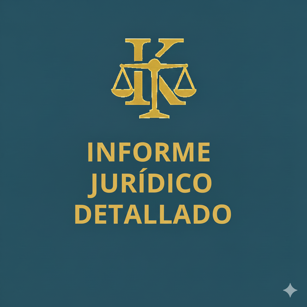 Informe jurídico detallado